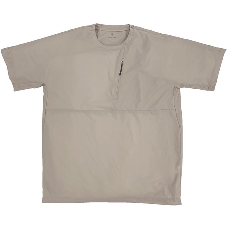 Snow Peak DWR Light T-Shirt Men Beige