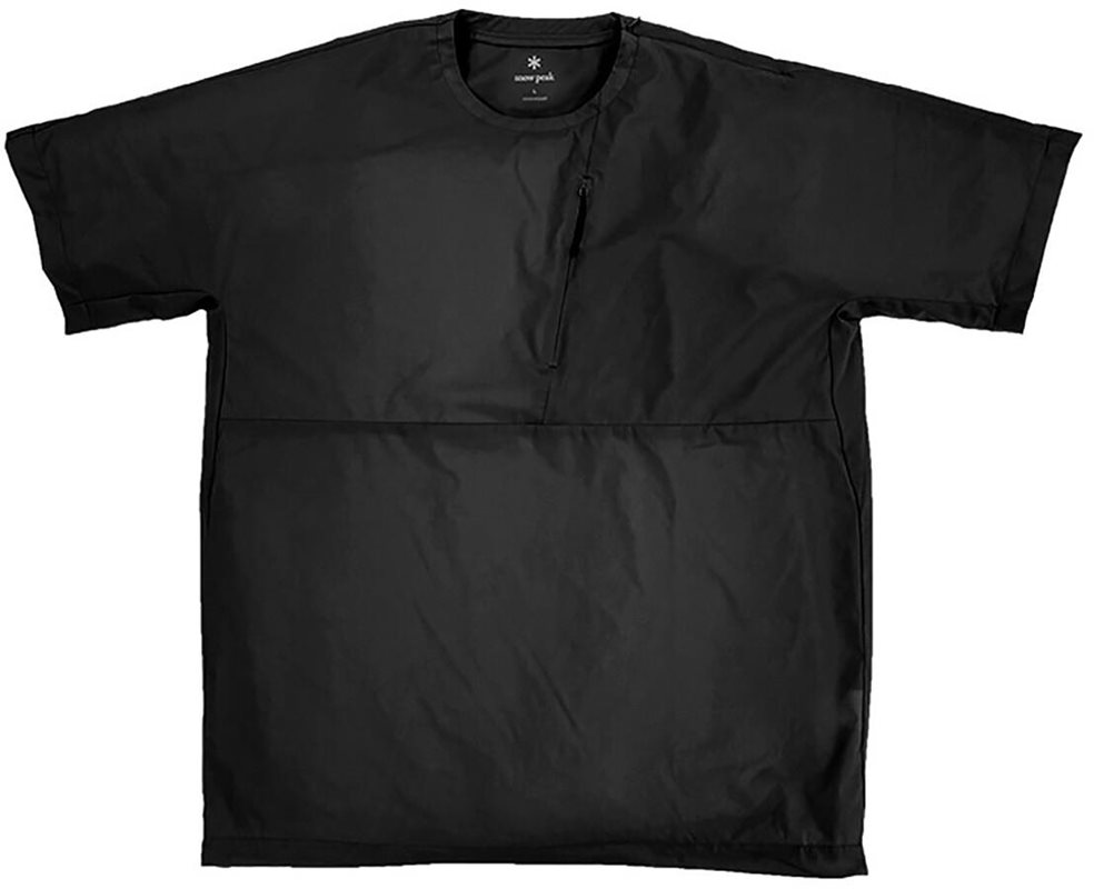 Snow Peak DWR Light T-Shirt Men Black