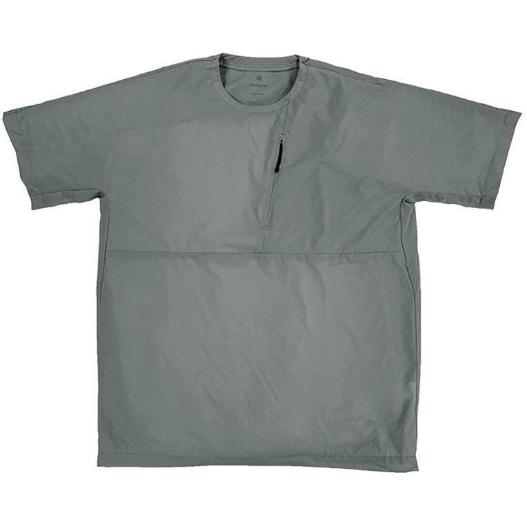 Snow Peak DWR Light T-Shirt Men Greykhaki