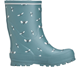 Viking Jolly Print Rubber Boots Kids Bluegreen/White