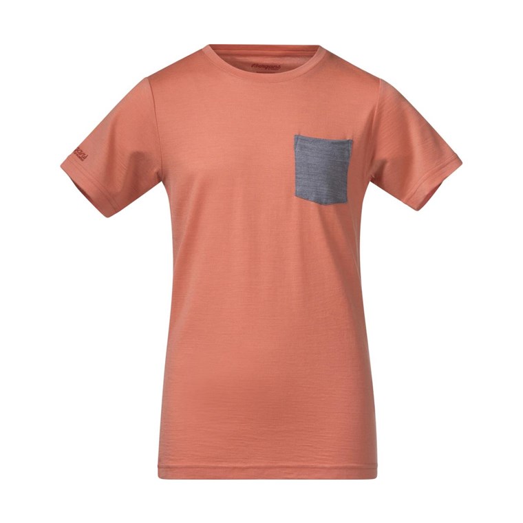 Bergans Myskeool Tee Youth Cantaloupe