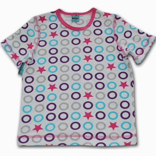 Gekko T-shirt, Cirklar & Stjärnor