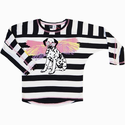 Molo T-shirt, Raula Black stripe