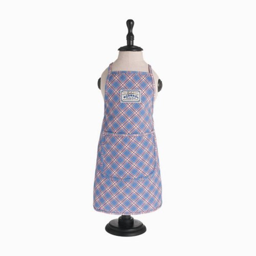 Barnförkläde - Vintage tartan