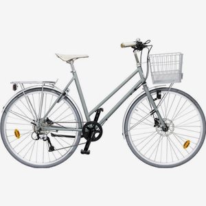 Skeppshult Hybridcykel Favorit Sport Dam 9-Vxl Blå Vind Matt Bla Vind