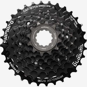 Shimano Kassett 8-Delad 8-Vxl 12-32 Silver