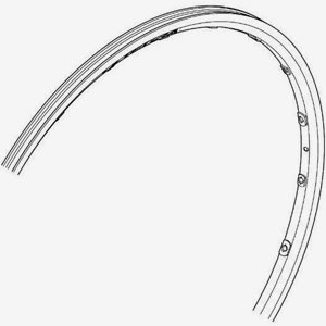 Shimano Fälg Wh-6800 Fram Svart