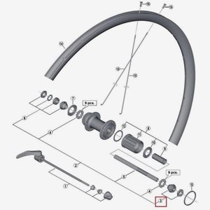 Shimano Kona Wh-Rs010