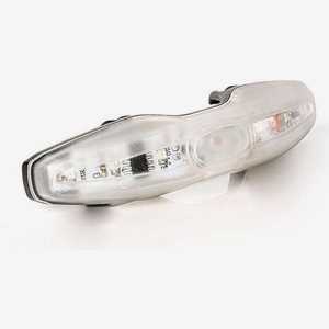 Met Hjälmlampa Usb Led Light Vit