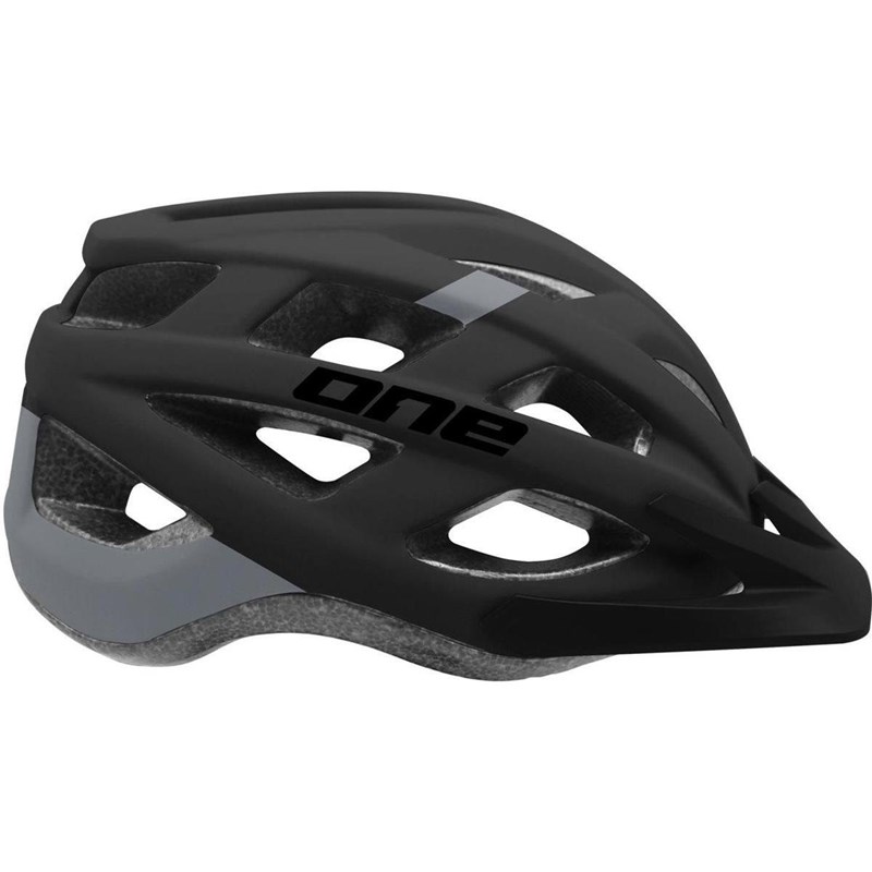 One Cykelhjälm MTB Fun Black/Grey