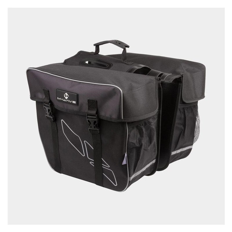 M-Wave Pakethållarväskor Amsterdam Double 2 X 15 Liter