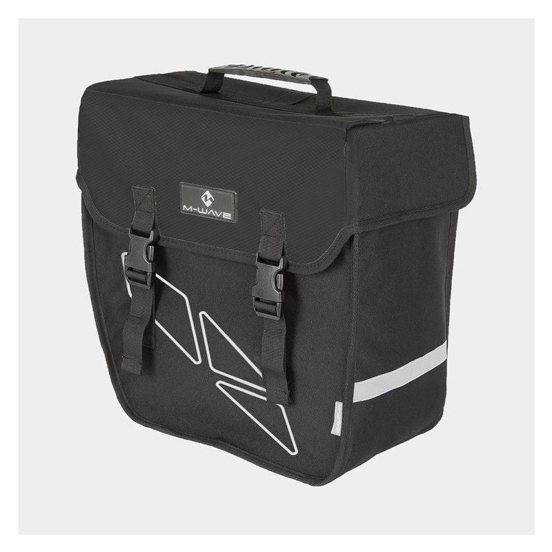 M-Wave Pakethållarväska Amsterdam Single 18 Liter Vänster