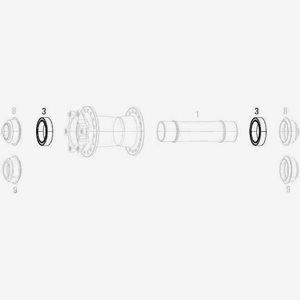 Sram Bearings Kit 2X 23327