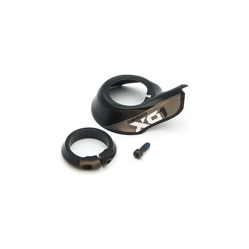 Sram Grip Shift Cover/Clamp Kit, Right Svart