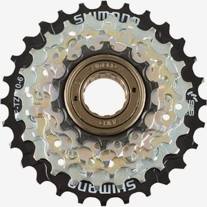 Shimano Frikrans 6-Vxl Mf-Tz510 14-16-18 Svart