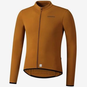 Shimano Cykeltröja Herr Vertex Thermal Yellow Gul