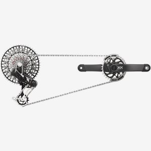 SRAM KomponentgruppXX T-Type Eagle Transmission AXS MTB 32T 175 mm 10