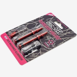 MUC-OFF Tubelessventil Kit V. 2.0 60 mmRöd