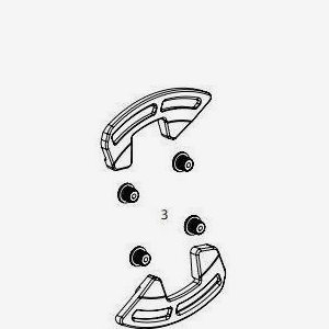 SRAM Bash Guard Single Impact/Bash Guard Kit 30T For 30T XX D1 30T