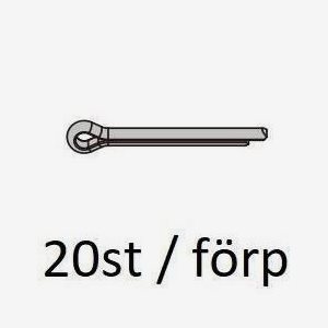 Tektro Låssprint Split Pin 20-Pack MA1.0