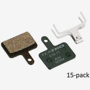 Tektro Bromsbelägg Organiska med Returfjäder E10.11 15-Set