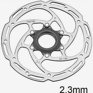 Tektro Bromsskiva CL 2.3mm 2-Piece Rotor Stainless Steel Ø160mm 160