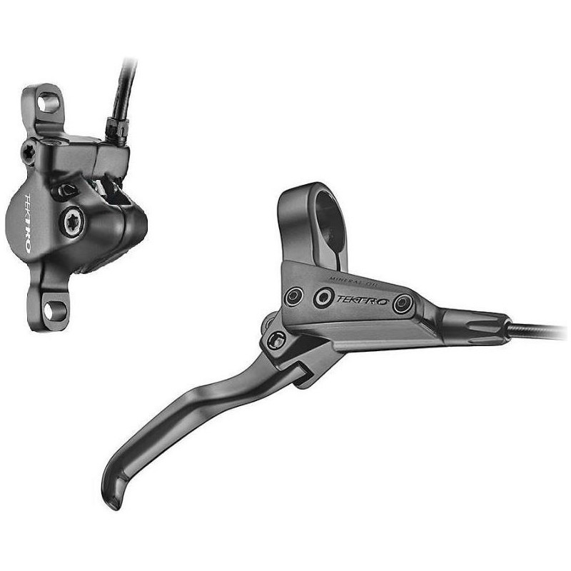 Tektro Hydraulisk skivbroms Aluminum 2 fingrars handtag, Vänster, 1900