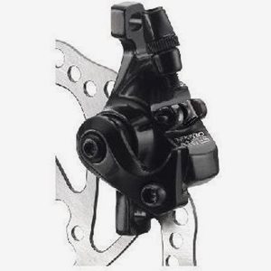Tektro Mekanisk skivbroms utan skiva, handtag, wire, hölje och adapter