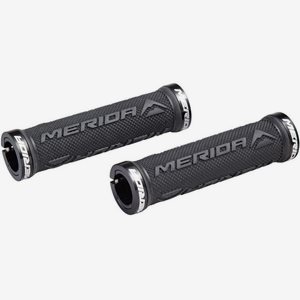 Merida handtag Lock-On 130 mm Svart