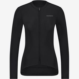 Shimano Cykeltröja Dam Futuro L.S. Jersey Black Svart