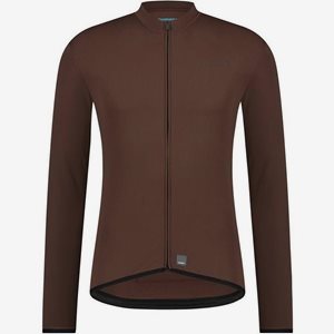 Shimano Cykeltröja Apice Thermal L.S. Jersey Brun