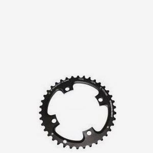 Stronglight Drev Ø104 mm Bcd 2X10-SpeedAlu 38 Svart