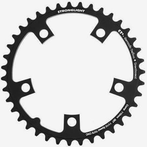 Stronglight Drev ¥110 mm Bcd 2X10/11-Speed Alu 39 Svart