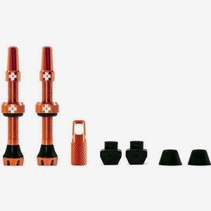 Muc-Off Tubeless Valve Kit V. 2.0 BlackOrange
