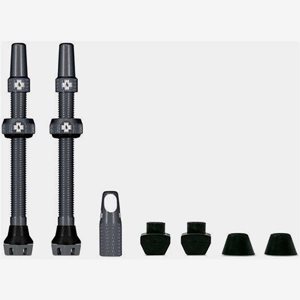 Muc-Off Tubeless Valve Kit V. 2.0 BlackGrey Grå