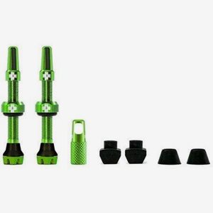 Muc-Off Tubeless Valve Kit V. 2.0 BlackGreen Grön