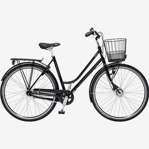 Skeppshult DamcykelNova 7-Vxl Spegelsvart