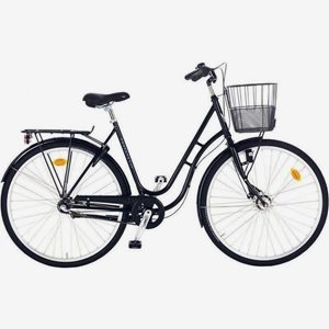 Skeppshult Damcykel Original 3-Växlar 28 Tum Spegelsvart