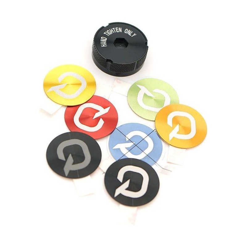 QUARQ Battery Cover& Colored Decals Black, Grey, Red, Blue, Orange, G