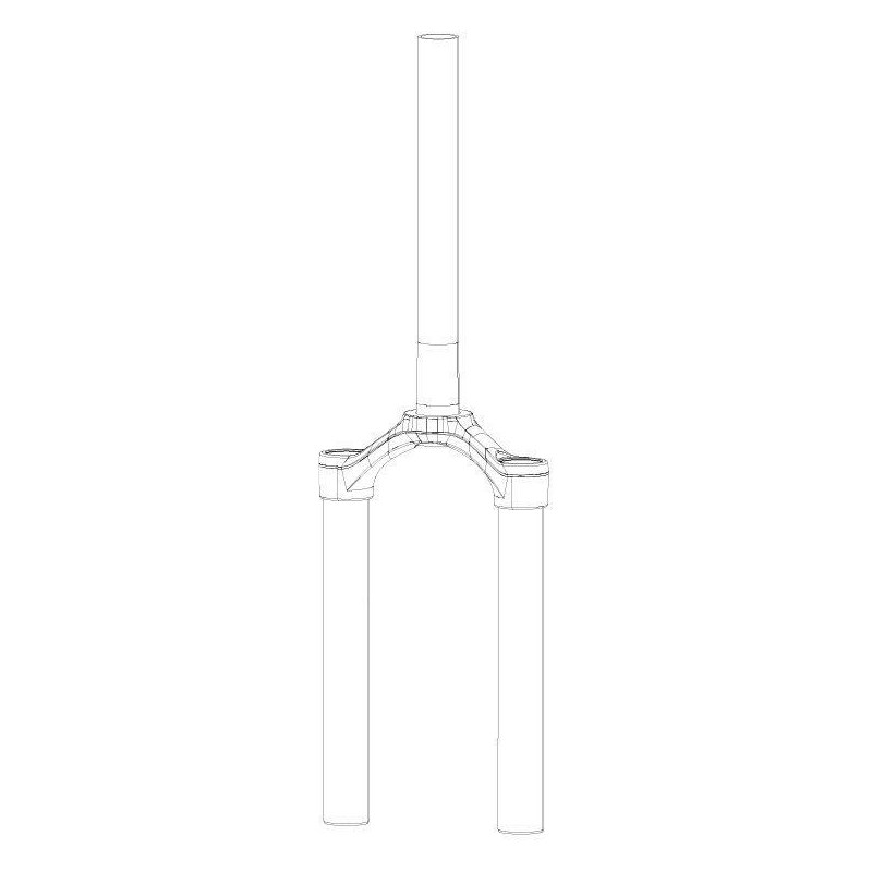 ROCKSHOX CSU Revelation DebonAir 29'' 51 Off-Set Taper Revelation A1 (