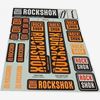 RockShox Dekaler Sticker Set for SingleCrown For /Pike/Lyrik/Domain/R