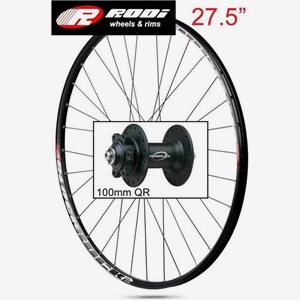 Rodi Framhjul Blackrock 27.5 Svart Discnav 100 mm Qr 32H
