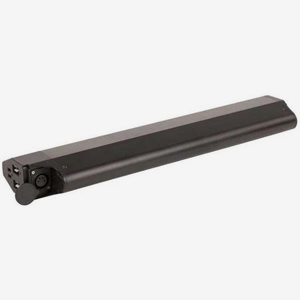 Promovec Batteri Downtube DT1 10,4 Ah inkl. 4-stift laddare Svart