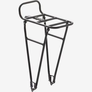Pelago PakethållareFram Small CommuterFront Rack Alloy Matt Black Ma