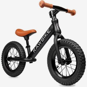 Rawbike Balanscykel Play 12 Tum Svart