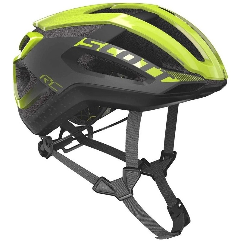 Scott Cykelhjälm Vuxen Centric Plus Mips Yel Rc/Dk Gr