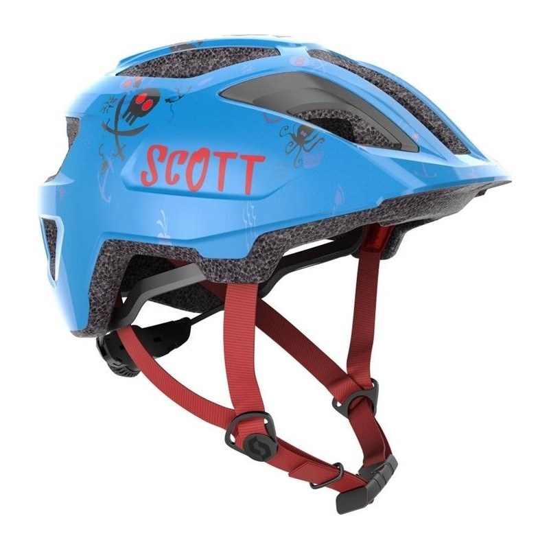 Scott Cykelhjälm Spunto Helmetkid Atlantic Blue
