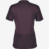 SCOTT Tröja Dam Trail Flow Zip SS Dark Purple/Mud Green