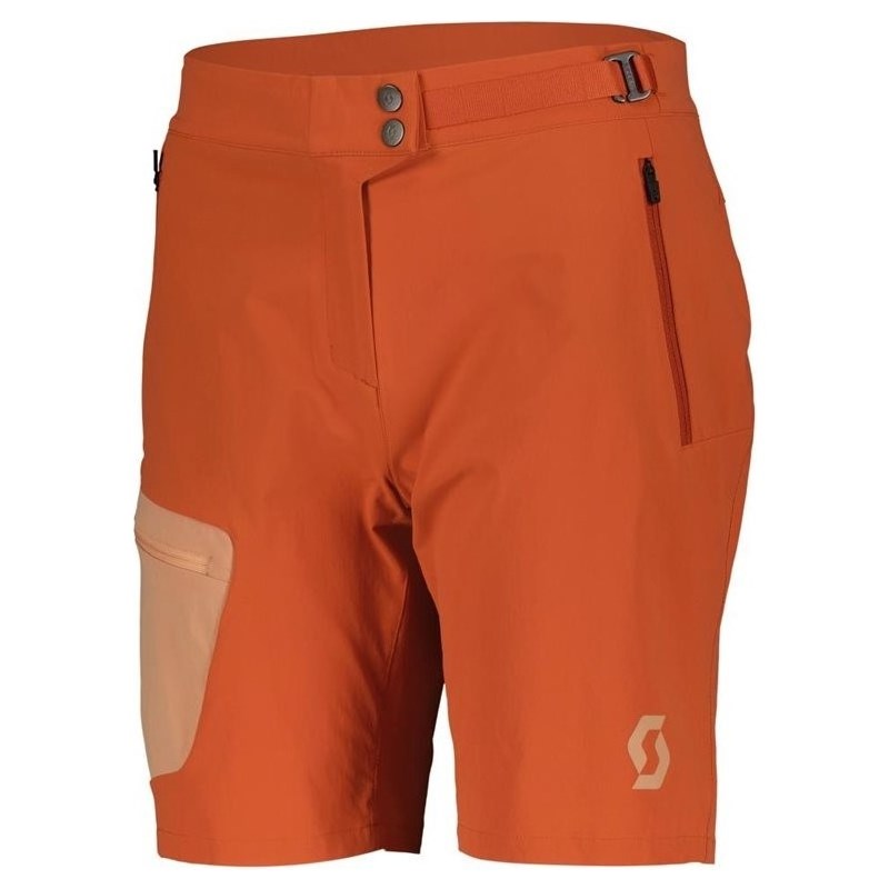 Scott Cykelshorts Dam Explorair Light Braze Orange/Rose Beige