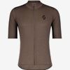 Scott Cykeltröja Gravel Merino SS Shadow Brown/Black